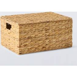 John Lewis Bulrush Lidded Natural Small Box