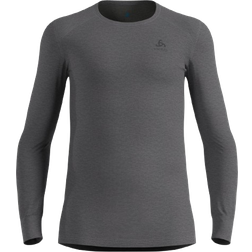 Odlo Active Warm Long-Sleeve Baselayer Top Men - Grey Melange