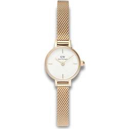 Daniel Wellington Petite Mini Evergold DW00100745 Vit damklocka