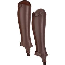 Shires Moretta Leather Gaiters - Chestnut