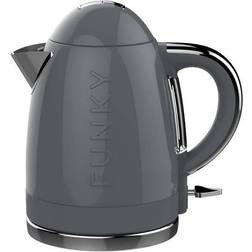 Funky Retro Kettle 1.7L Grey