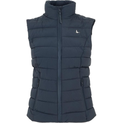 Jack Wills Lightweight Puffer Gilet Womens - Navy