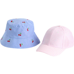 Tu Cherry Bucket Hat Cap 2-pack - Denim (tuc145567690)