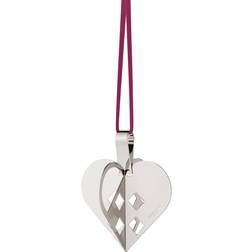 Georg Jensen 2025 Julhänge Hjärta Palladiumpläterad Mässing Julgranspynt 6.3cm