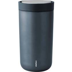 Stelton To Go Click Dark Blue Metallic Travel Mug 20cl