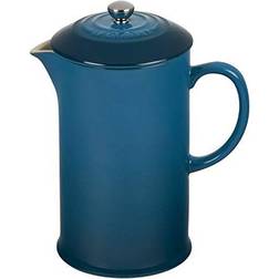 Le Creuset Stoneware Coffee Press 1L Deep Teal