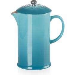 Le Creuset Stoneware Coffee Press 1L Teal