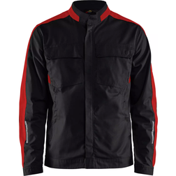 Blåkläder 4444-183 Industry Jacket Stretch - Black/Red