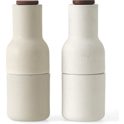 Audo Bottle Grinder Sand Salt Mill, Pepper Mill 2pcs 21cm