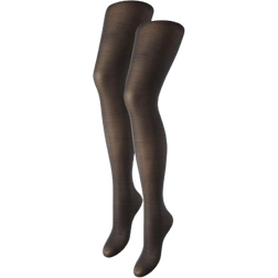 Pieces New Nikoline 20 Den Tights 2-pack - Black