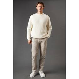 Burton Mens Slim Fit Chino Trousers - Natural