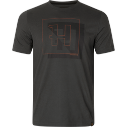Härkila H-Logo S/S T-Shirt - Grey/Black