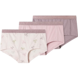 Name It Barely Pink Hipster 3-pak - Rosa
