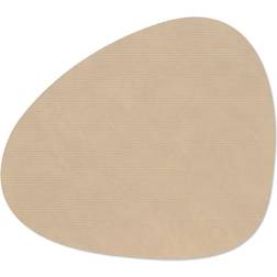 Lind DNA Corduroy Curve L Sand Bordstablett Beige