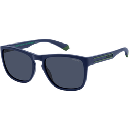 Polaroid Polarized PLD 2161/S RCT/C3 - Matte Blue