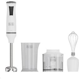 Black & Decker BXHBA750E Stabmixer-Set 750W Weiß