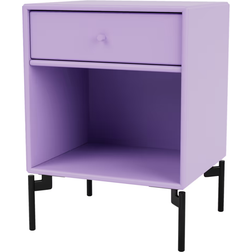 Montana Furniture Dream With Legs Iris/Black Bedside Table 30x35.4cm