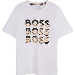 BOSS Short Sleeves Tee-Shirt - White