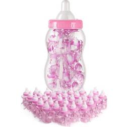 MikaMax Baby Bottle Pink 30pcs