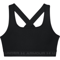 Under Armour Crossback Mid Bra Sport-BH Löpning - Black
