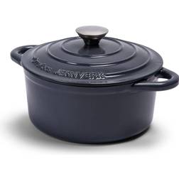 Orrefors Jernverk Dark Grey med lock 2.8 L 22 cm