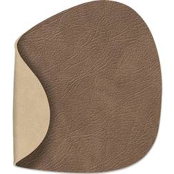 Lind DNA Curve Reversible Sand Brown Coaster