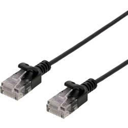 Deltaco Ultra Slim U UTP Cat 6 Patch Cable 0.5m