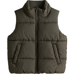 H&M Vandafvisende Puffervest - Mørkegrøn