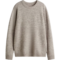 H&M Knitted Jumper - Beige Marl (1298636001)
