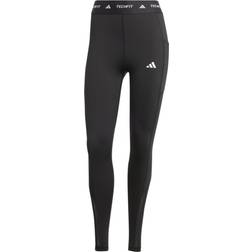 adidas Techfit Stash Pocket Full-Length Leggings - Black