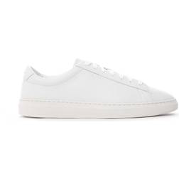 HUGO BOSS Kieran Läder Sneakers Karta Nyckelband - Off-White