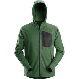 Snickers Workwear 8041 Fleece Hoodie - Green/Black