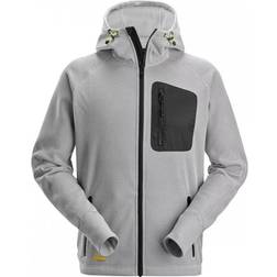 Snickers Workwear 8041 Fleece Hoodie - White\Black