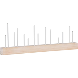 Venture Home Kungsberget Hvid Vindueslampe 24 cm Julelysestage