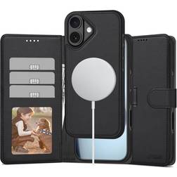 Tech-Protect iPhone 17 Plånboksfodral Skal Svart