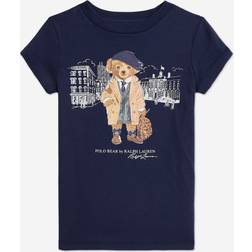 Polo Ralph Lauren Kid's Polo Bear T-shirt - Navy