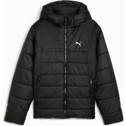Puma Hooded Padded Jacket Youth - Black