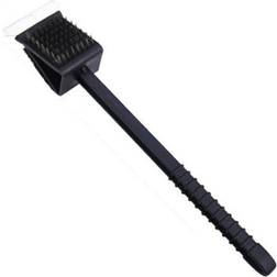 3in1 Grilling Tool With Scraper Sponge Bristles