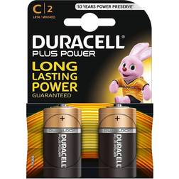 Duracell C Plus Power 2-pack