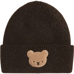 H&M Appliquéd Beanie - Brown (1301036001)