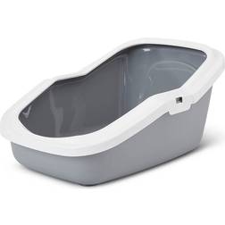 Savic Aseo Open Litter Tray Grey