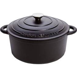 Orrefors Jernverk Black med lock 5 L 26 cm
