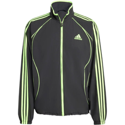 adidas Men's Originals Teamgeist Adicolor Track Top - Black/Signal Green