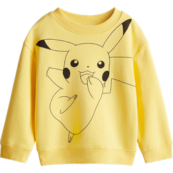 H&M Pojke Sweatshirt Med Tryck - Gul/Pokémon