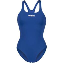 Arena Baddräkt Women's Team Swimsuit Swim Pro Solid - Blå