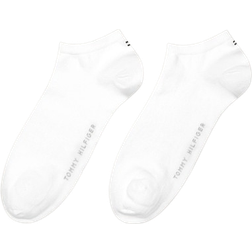 Tommy Hilfiger Men's Combed Trainer Socks 2-pack - White