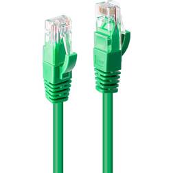 Lindy Cat.6 U/UTP RJ45 - RJ45 Copper M-M Green 10m