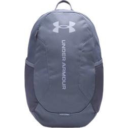 Under Armour Hustle Lite Backpack Castlerock Steel - Grå/Sort