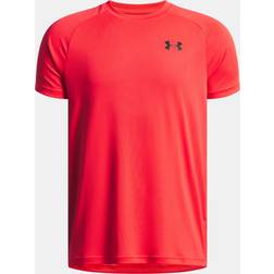 Under Armour Boy's Tech 2.0 Short Sleeve T-shirt - Racer Red/Black (1363284-714)