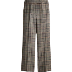 H&M Tailored Trousers - Mole/Checked